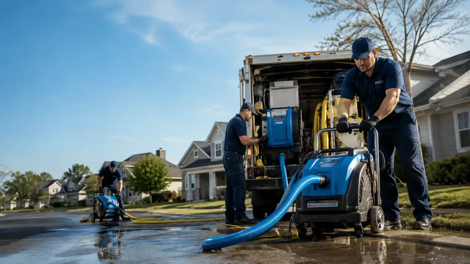 Flood Damage Cleanup in New Concord, KY